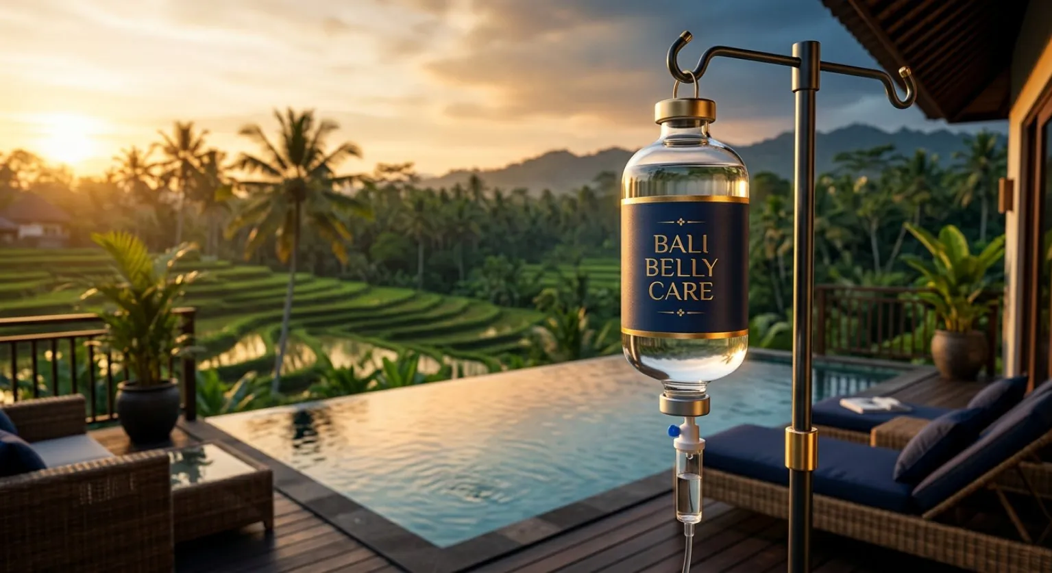 Fast mobile IV Drip service in Bali