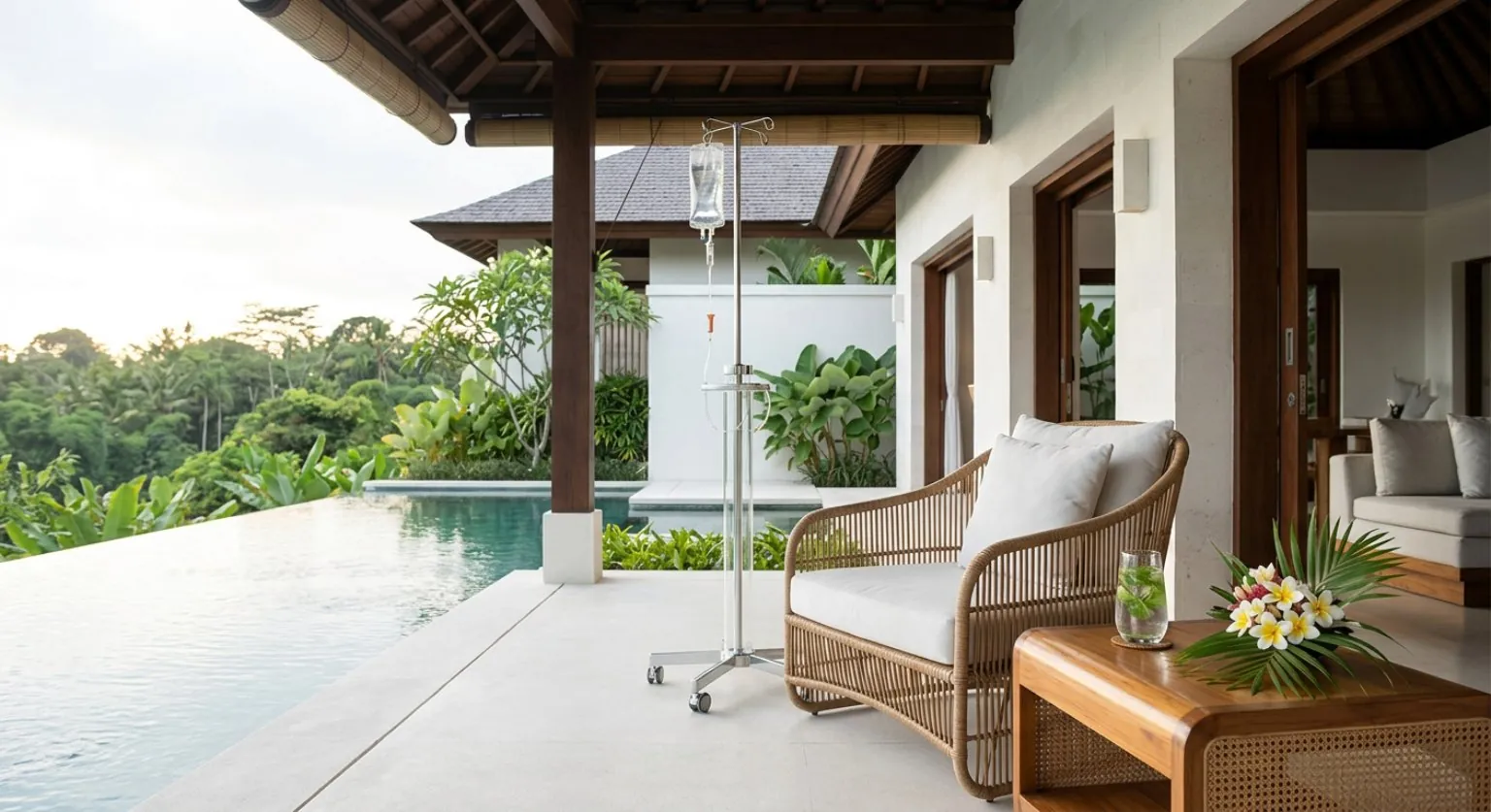 Premium IV Therapy Bali Villa